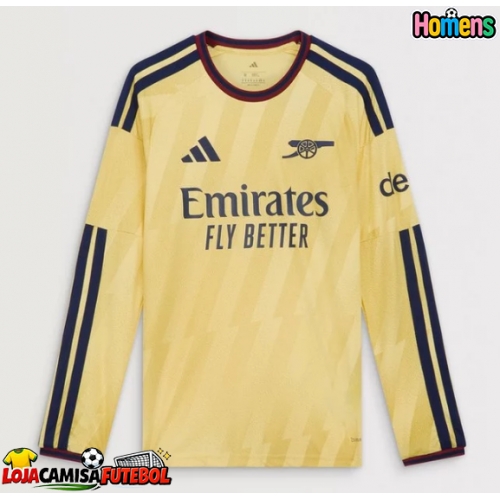 Camisa de Futebol Arsenal Equipamento Alternativo 2026-27 Manga Comprida